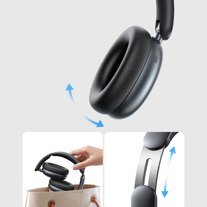 Bluetooth Handsfree Joyroom JR-JH1, A2DP, ANC, Black
