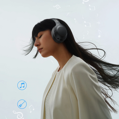Handsfree Bluetooth Joyroom JR-JH2, A2DP, ANC, Preto