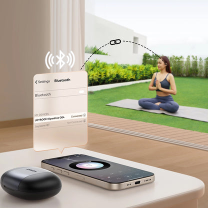 Handsfree Bluetooth Joyroom Open Ear JR-OE4, TWS, Preto
