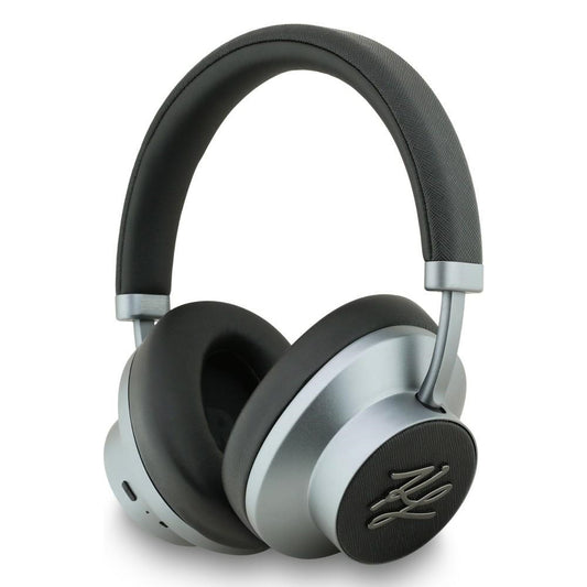 Handsfree Bluetooth Karl Lagerfeld Grained Initials, A2DP, ANC, Preto