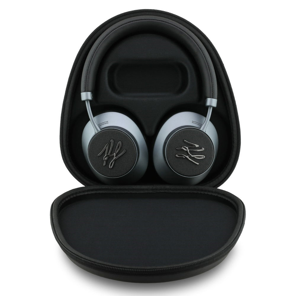Handsfree Bluetooth Karl Lagerfeld Grained Initials, A2DP, ANC, Preto