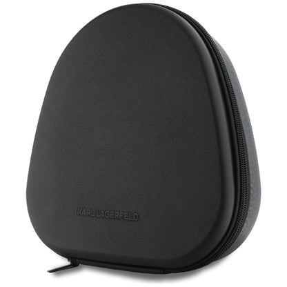 Handsfree Bluetooth Karl Lagerfeld Saffiano Elongated, A2DP, ANC, Cinzento
