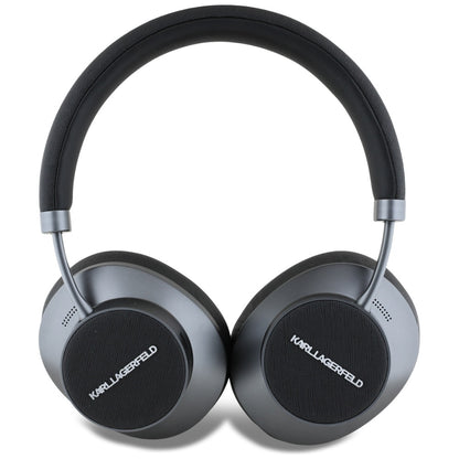 Handsfree Bluetooth Karl Lagerfeld Saffiano Elongated, A2DP, ANC, Preto