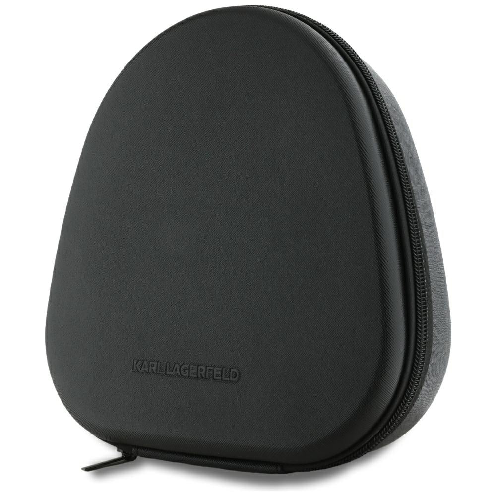 Handsfree Bluetooth Karl Lagerfeld Saffiano Elongated, A2DP, ANC, Preto