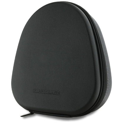 Handsfree Bluetooth Karl Lagerfeld Saffiano Elongated, A2DP, ANC, Preto