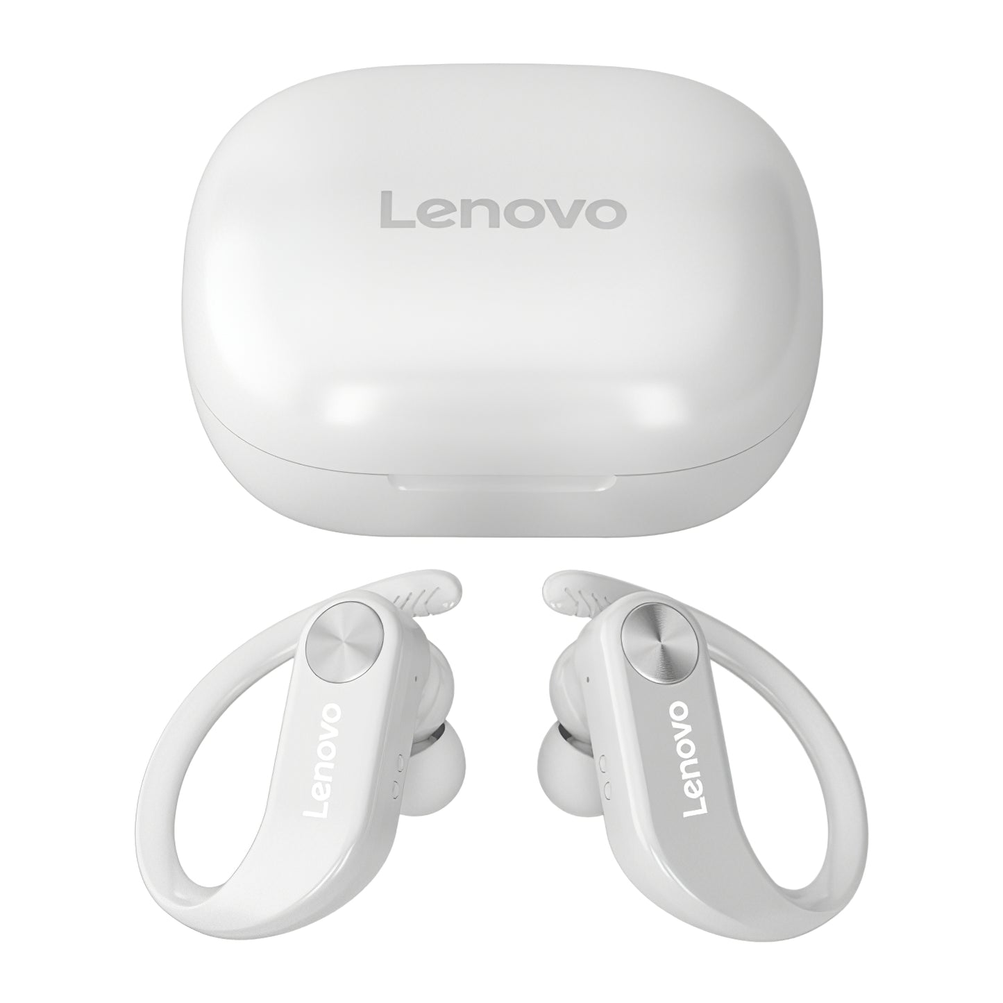 Mãos-livres Bluetooth Lenovo LivePods LP7, TWS, Branco, Recondicionado 