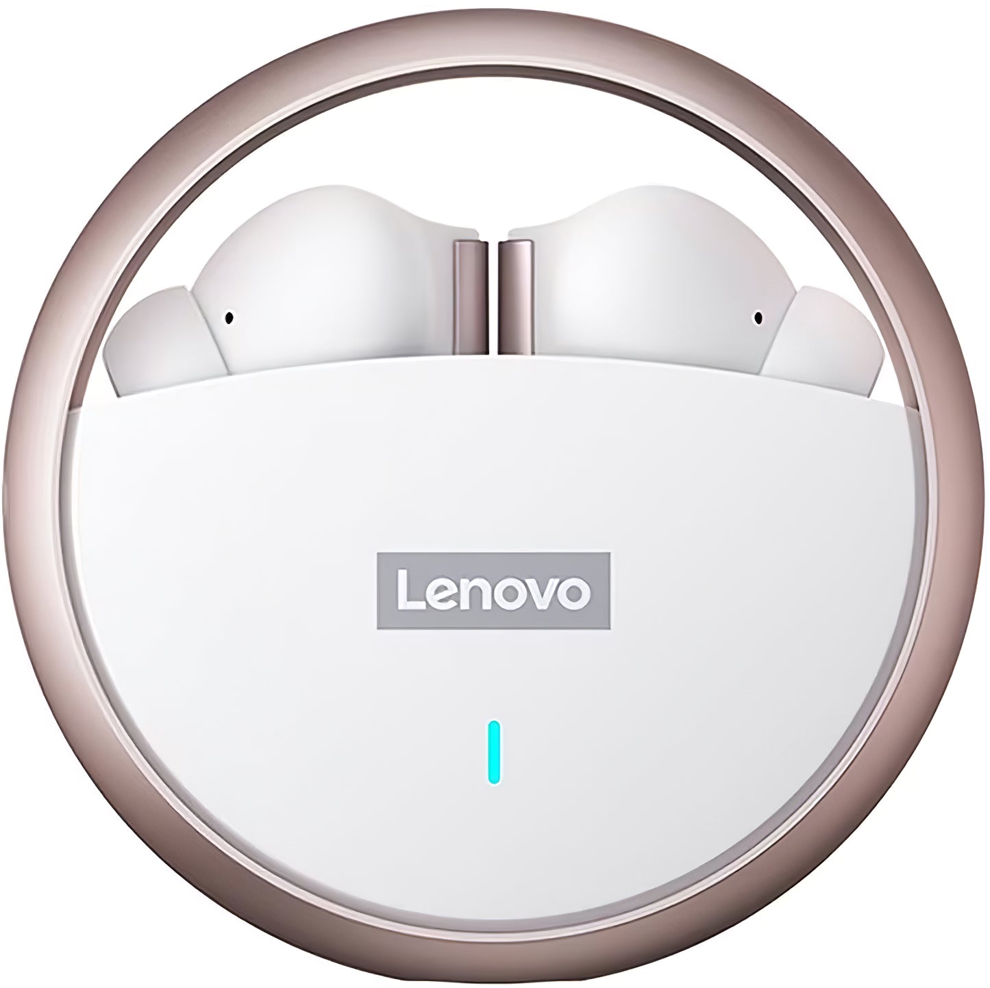 Mãos-livres Bluetooth Lenovo LP60, TWS, Branco 