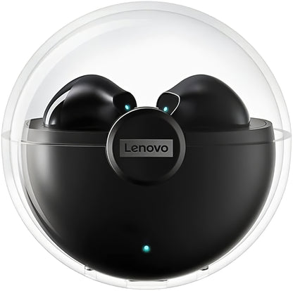 Mãos-livres Bluetooth Lenovo LP80, TWS, Preto 