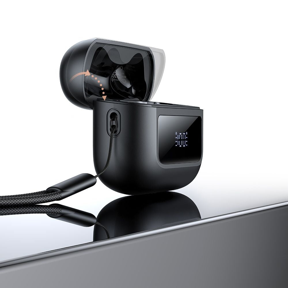 Handsfree Bluetooth McDodo HP-3290 B04 Display, TWS, Preto