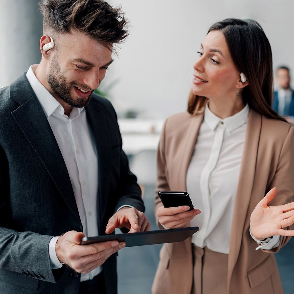 Handsfree Bluetooth McDodo HP-8051 Air O2, TWS, Bege