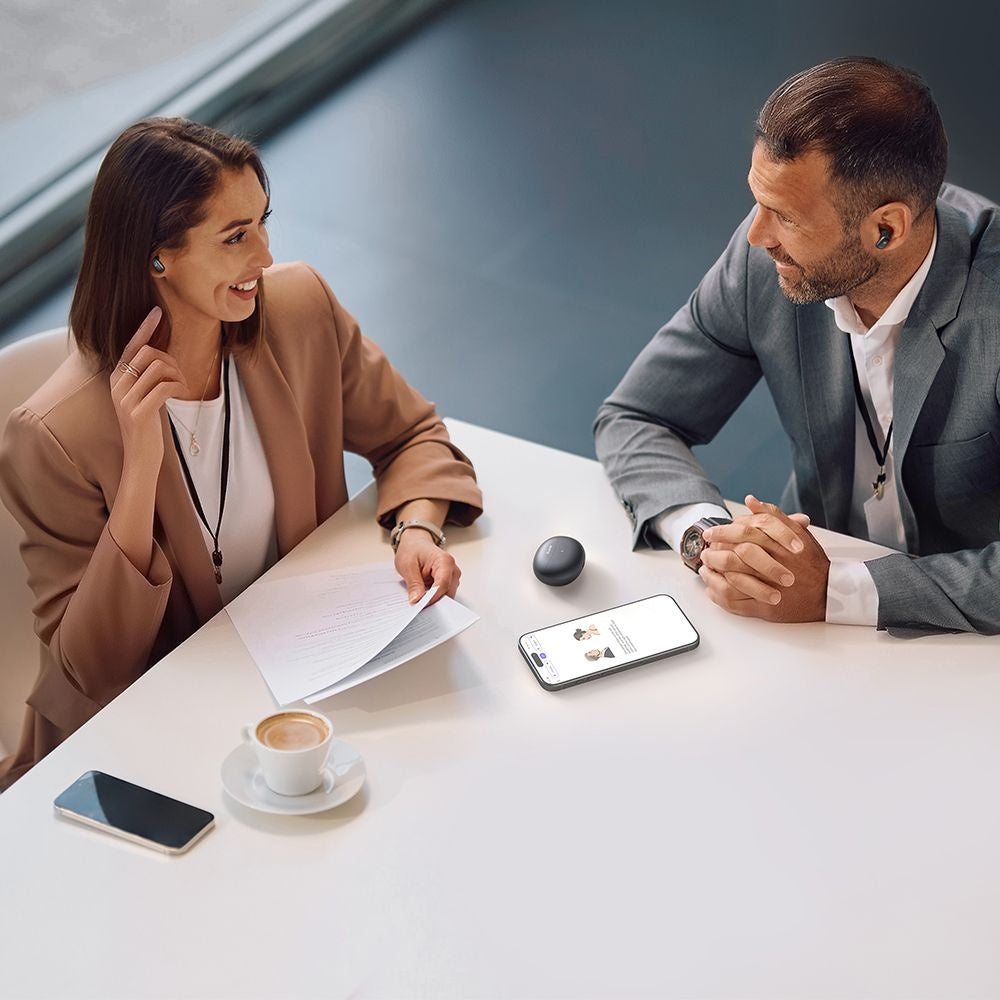 Handsfree Bluetooth McDodo HP-8221 Speak A01, TWS, ANC, Prateado