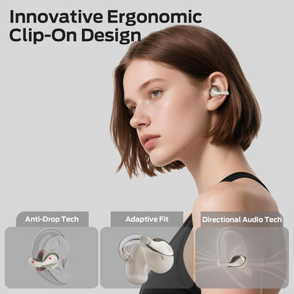 Handsfree Bluetooth Monster AC225, TWS, Creme Claro