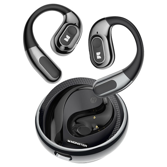 Handsfree Bluetooth Monster AC330 AI Tradução, TWS, Preto