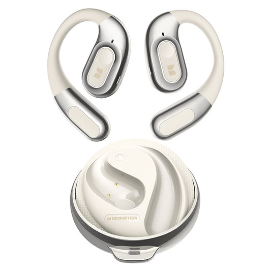 Auricular Bluetooth Monster AC330 AI Translation, TWS, Branco
