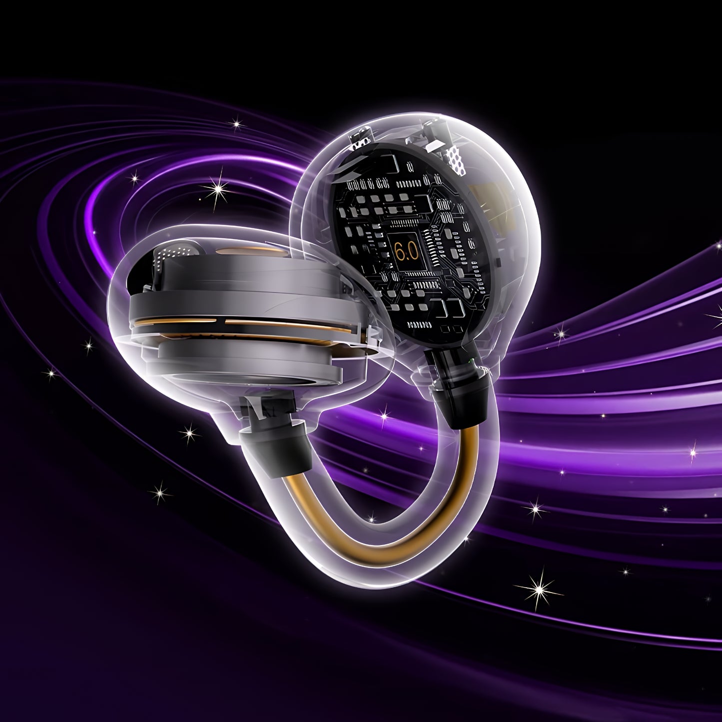 Handsfree Bluetooth Monster AirClip AC200, TWS, Creme Claro