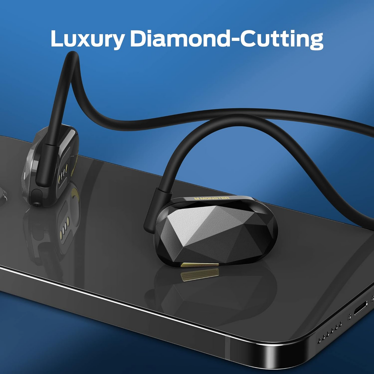 Bluetooth Handsfree Monster Aria Free, A2DP, Black