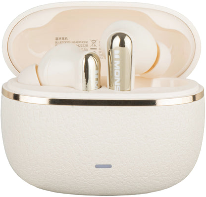 Handsfree Bluetooth Monster Clarity 200, TWS, ANC, Creme Claro