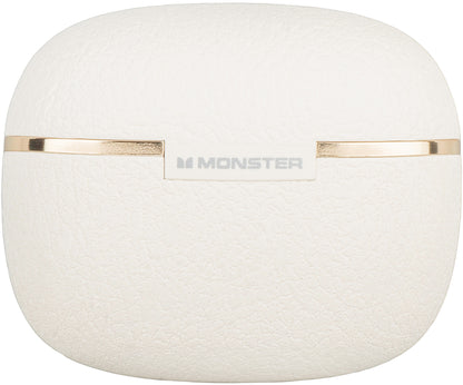 Handsfree Bluetooth Monster Clarity 200, TWS, ANC, Creme Claro