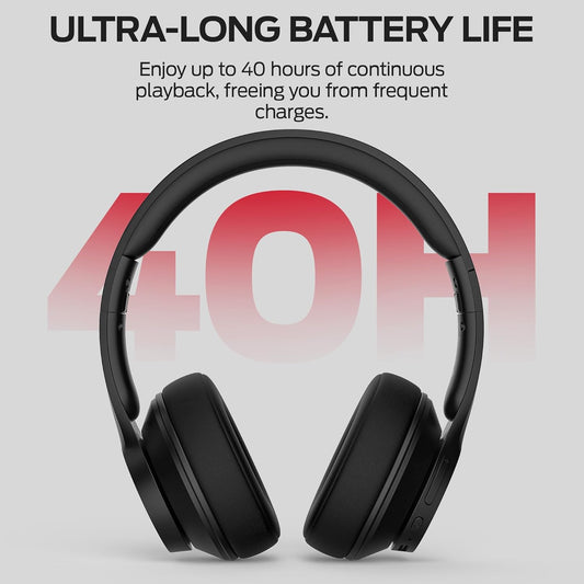 Handsfree Bluetooth Monster Mission 100, MultiPoint, A2DP, ANC, Preto