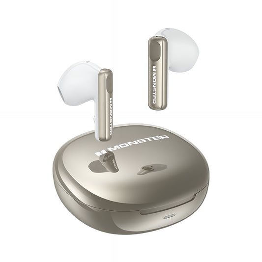 Handsfree Bluetooth Monster N-Lite 209, TWS, Prateado