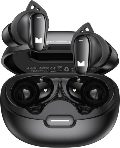Handsfree Bluetooth Monster N-Lite 206, TWS, Preto