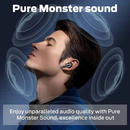 Bluetooth Handsfree Monster N-Lite 203 AirLinks, TWS, Black