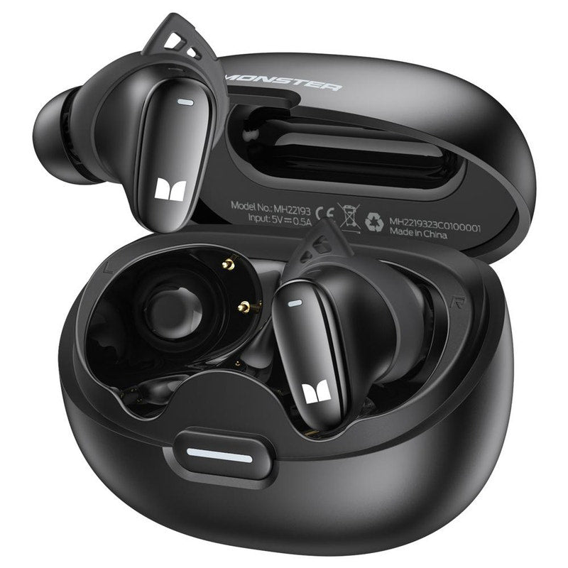 Handsfree Bluetooth Monster N-Lite 206, TWS, Preto