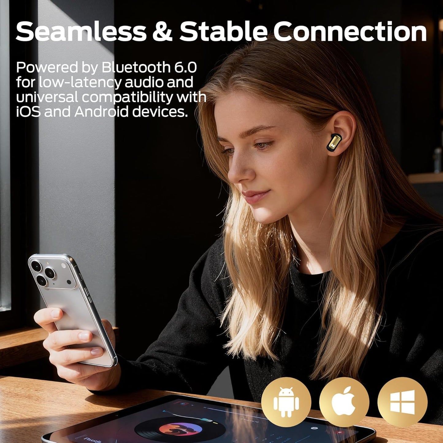 Bluetooth Handsfree Monster N-Lite 217, TWS, White