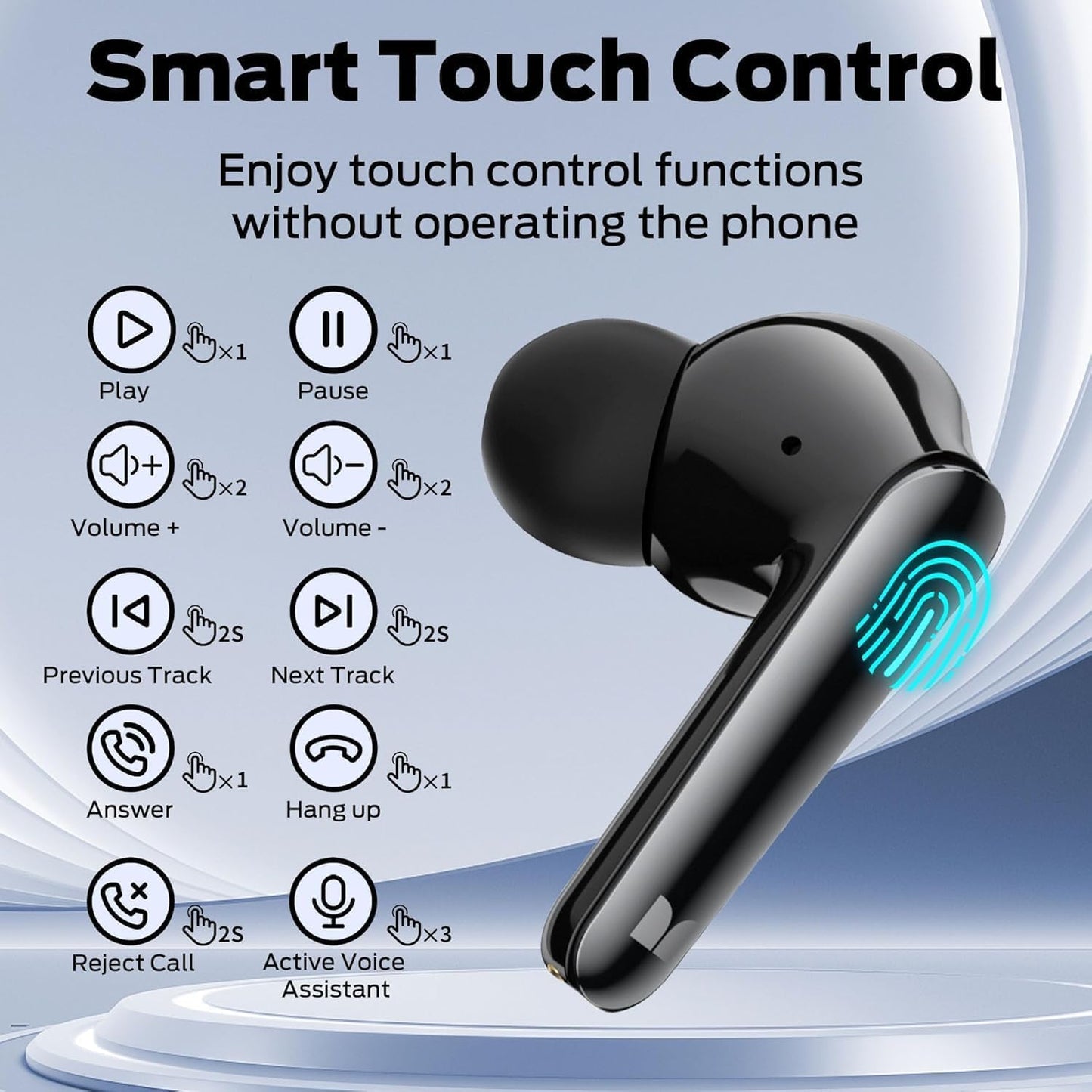 Handsfree Bluetooth Monster N-Lite 203 AirLinks, TWS, Preto