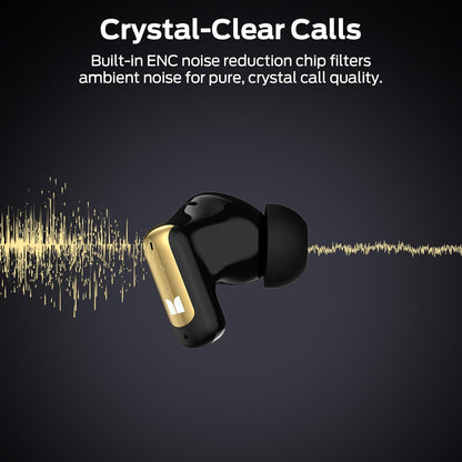 Handsfree Bluetooth Monster N-Lite 217, TWS, Preto