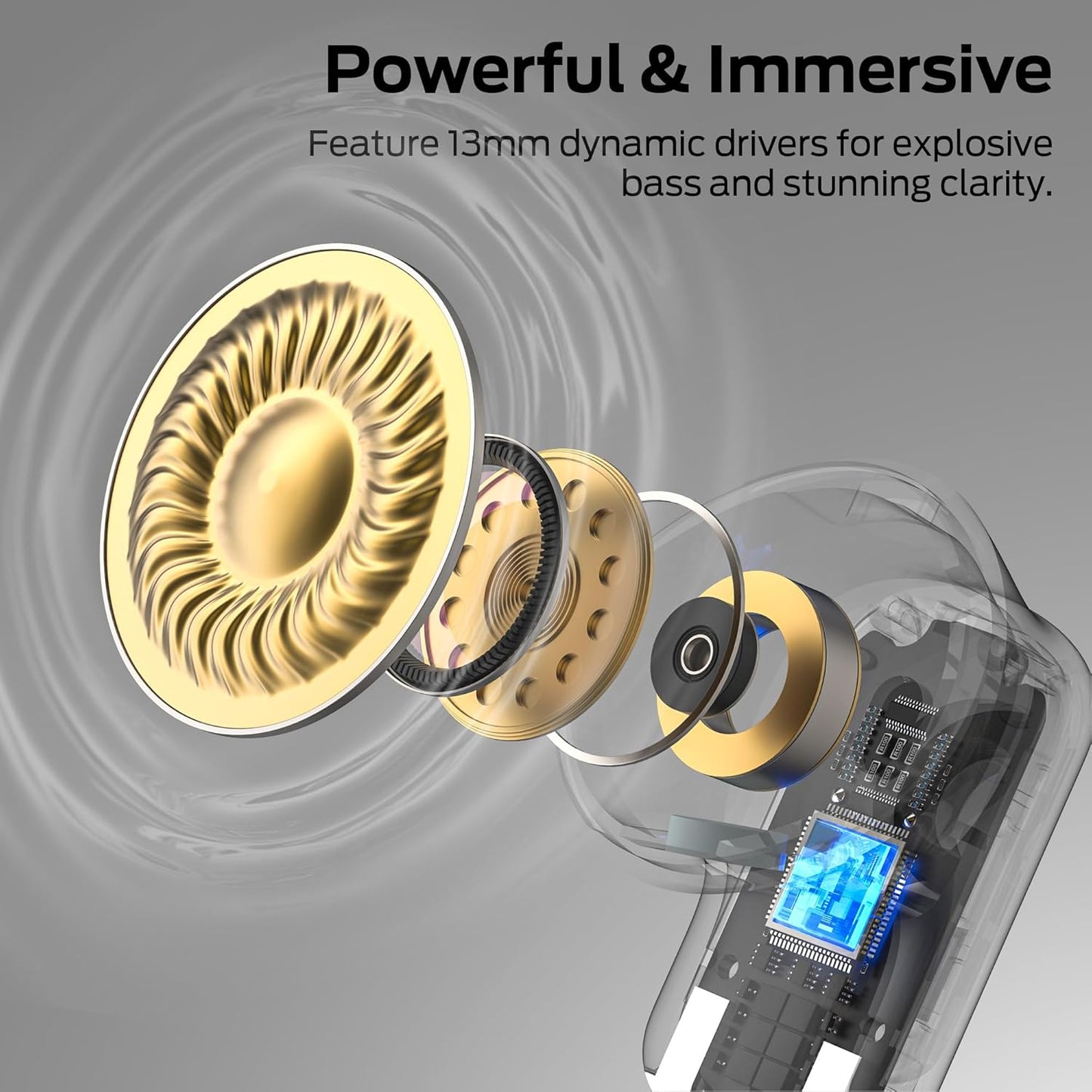 Handsfree Bluetooth Monster N-Lite 217, TWS, Preto