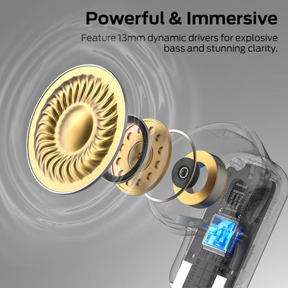 Handsfree Bluetooth Monster N-Lite 217, TWS, Preto