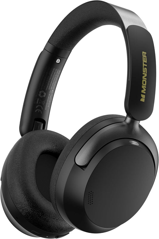 Handsfree Bluetooth Monster Persona 3rd, MultiPoint, A2DP, ANC, Preto