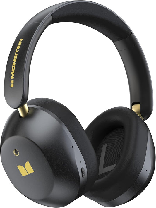 Handsfree Bluetooth Monster Persona 6th, MultiPoint, A2DP, ANC, Preto