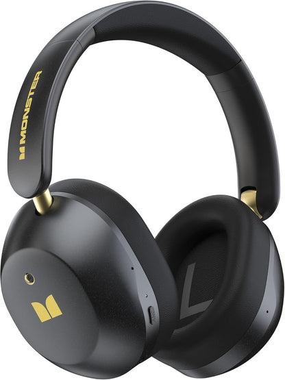 Handsfree Bluetooth Monster Persona 6th, MultiPoint, A2DP, ANC, Preto