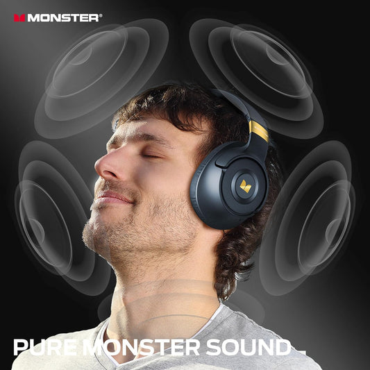 Handsfree Bluetooth Monster Persona SE, A2DP, ANC, Azul