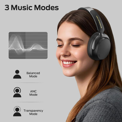 Handsfree Bluetooth Monster Persona 3rd, MultiPoint, A2DP, ANC, Preto