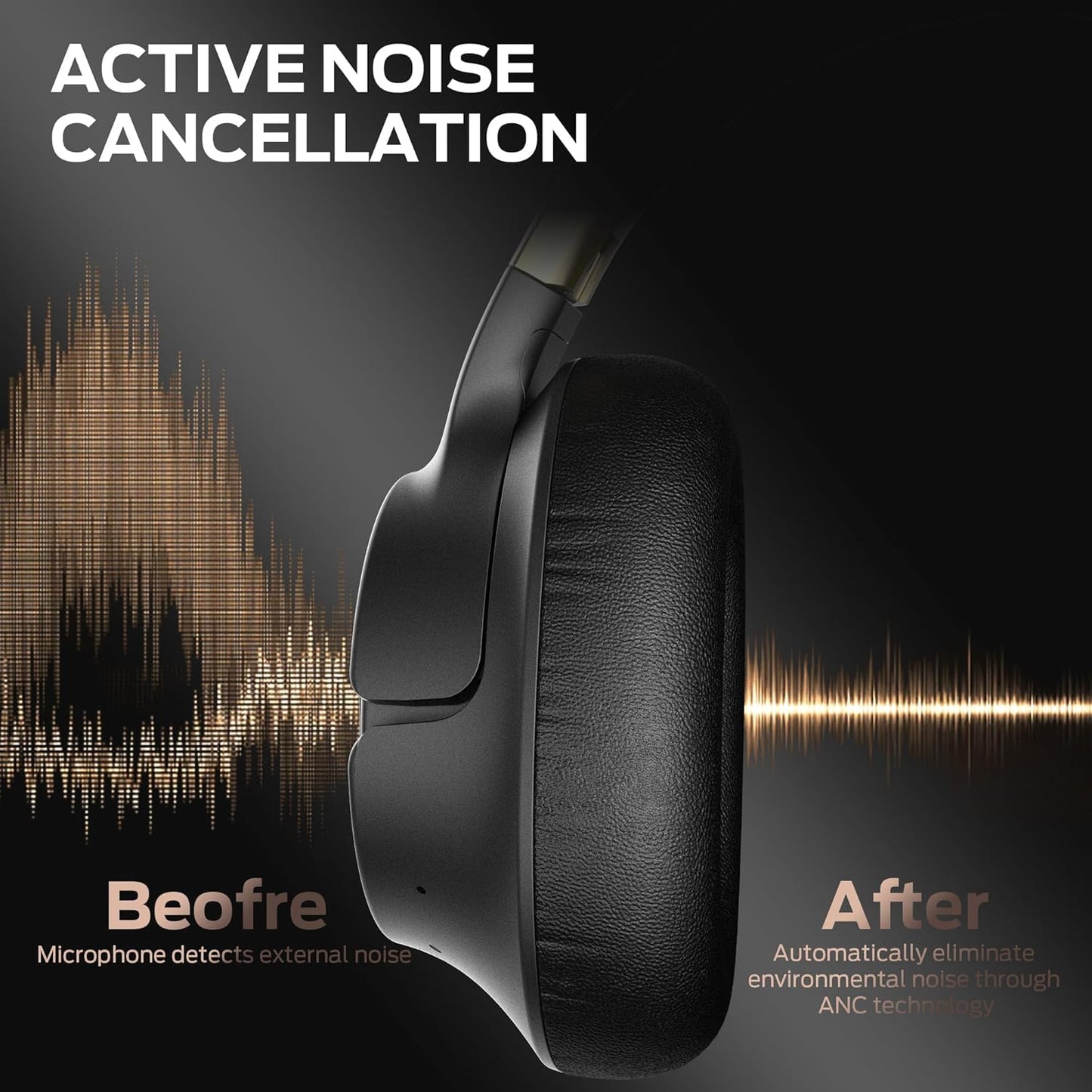 Handsfree Bluetooth Monster Persona SE, A2DP, ANC, Preto
