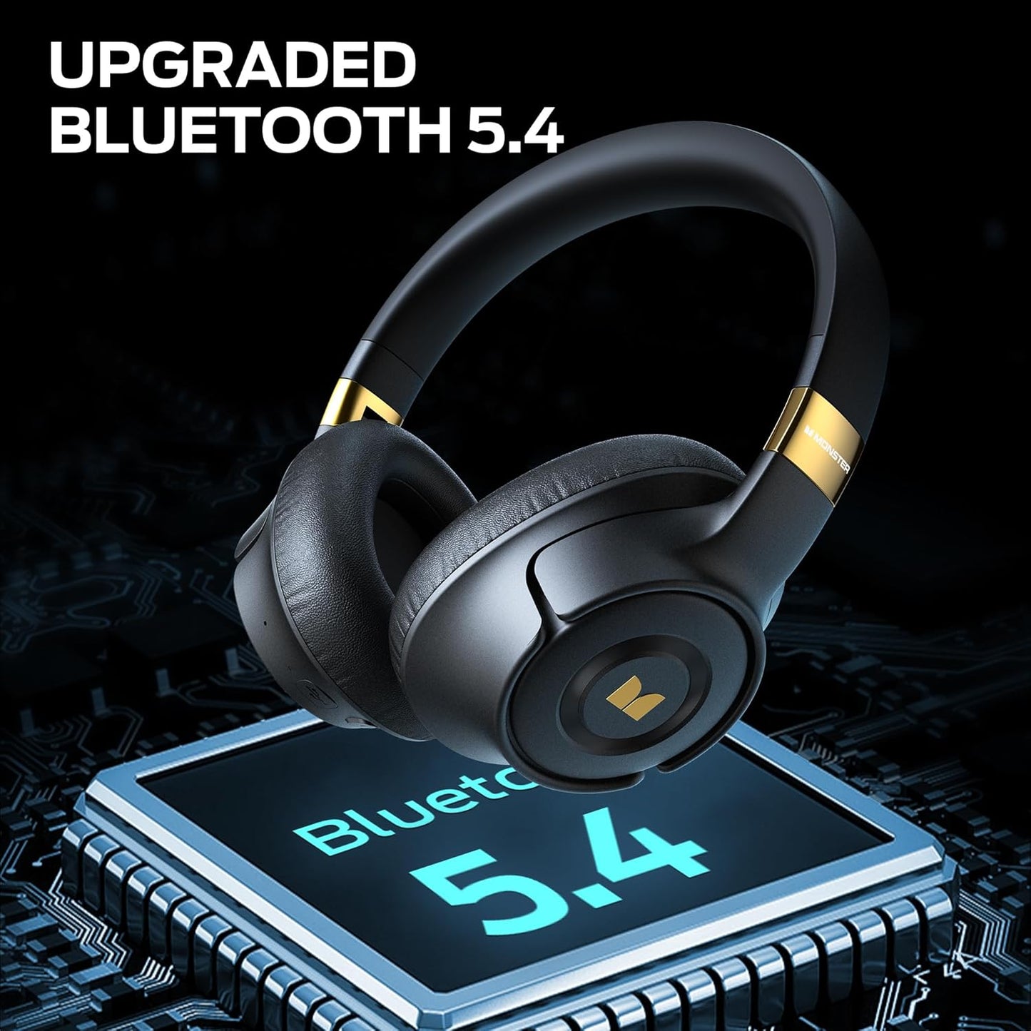 Handsfree Bluetooth Monster Persona SE, A2DP, ANC, Preto