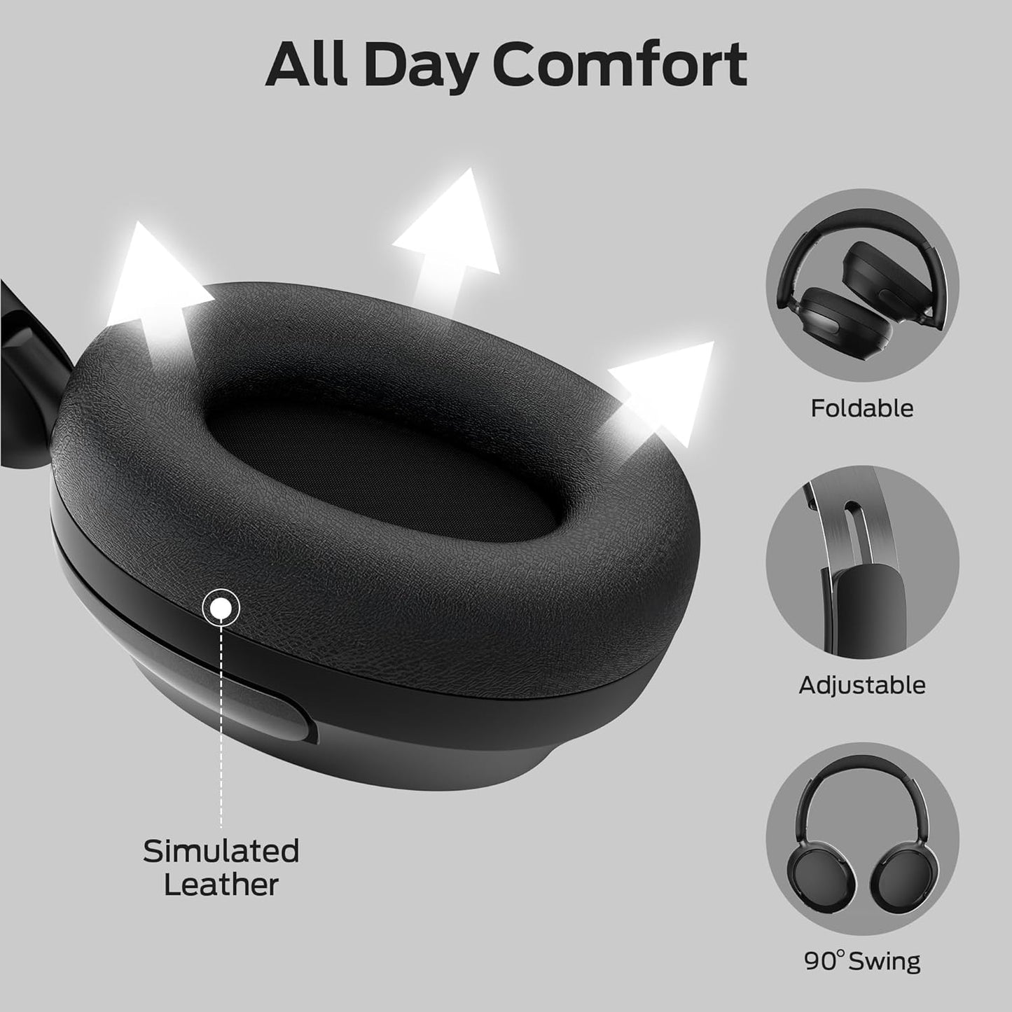 Handsfree Bluetooth Monster Persona 3rd, MultiPoint, A2DP, ANC, Preto
