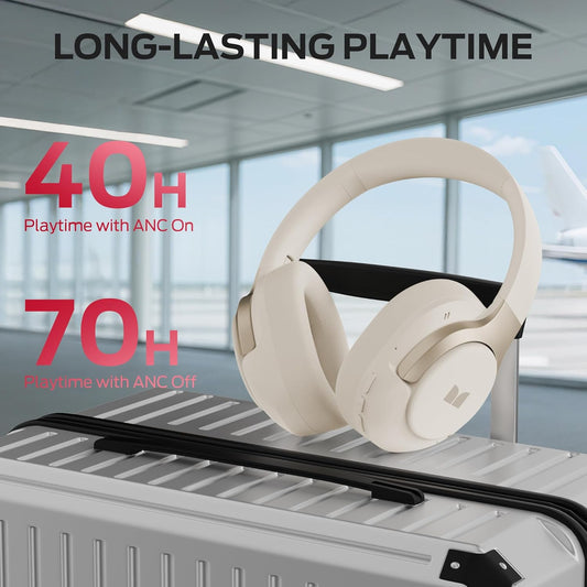 Handsfree Bluetooth Monster Persona 5th, MultiPoint, A2DP, ANC, Branco
