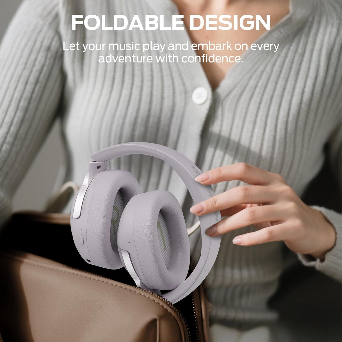 Handsfree Bluetooth Monster Persona 5th, MultiPoint, A2DP, ANC, Roxo