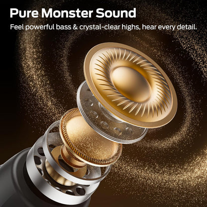 Handsfree Bluetooth Monster Sleep Ear100, TWS, Preto