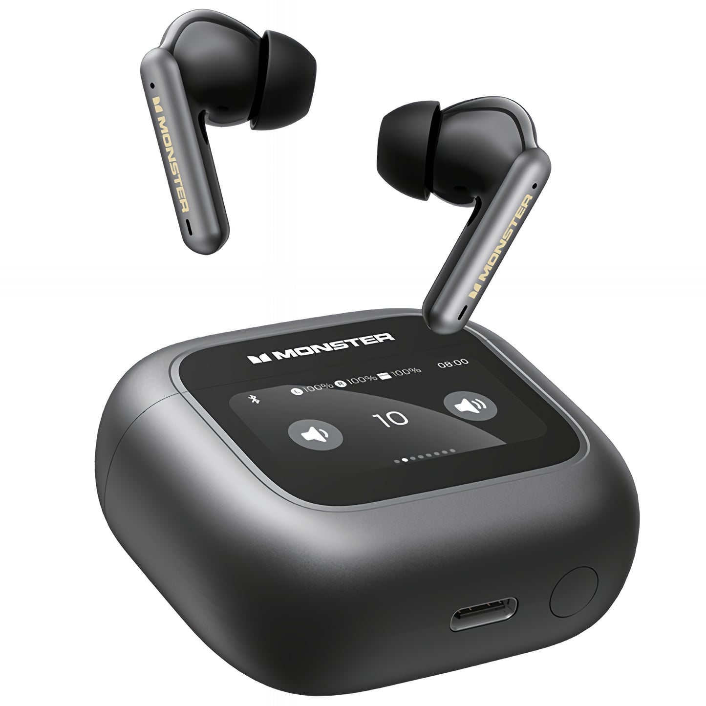 Handsfree Bluetooth Monster TH300, TWS, Preto