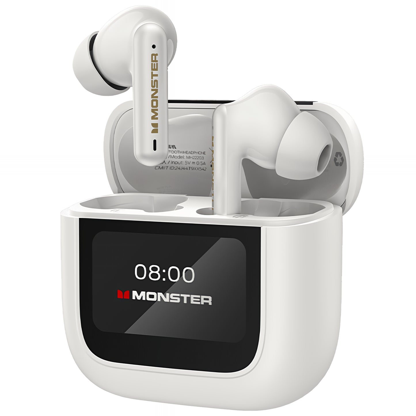 Bluetooth Handsfree Monster TH300, TWS, White
