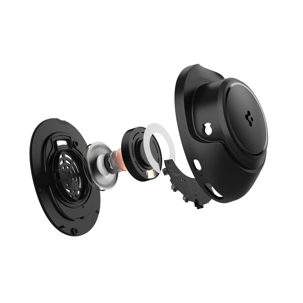 Handsfree Bluetooth Spigen SA2403, A2DP, ANC, Preto ASD09691