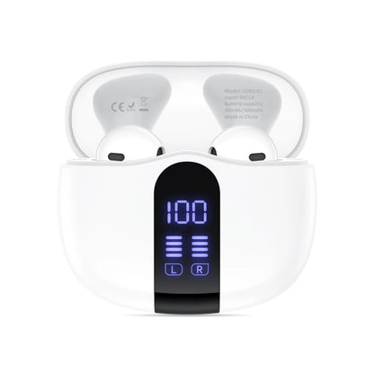Auricular Bluetooth Tech-Protect Ultraboost Core G2, TWS, Branco