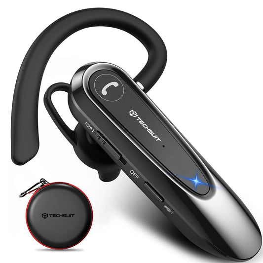 Handsfree Bluetooth Techsuit CB2 AirTalk, A2DP, Preto