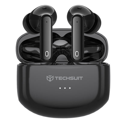 Handsfree Bluetooth Techsuit CW1 Audira Pro, TWS, ANC, Preto
