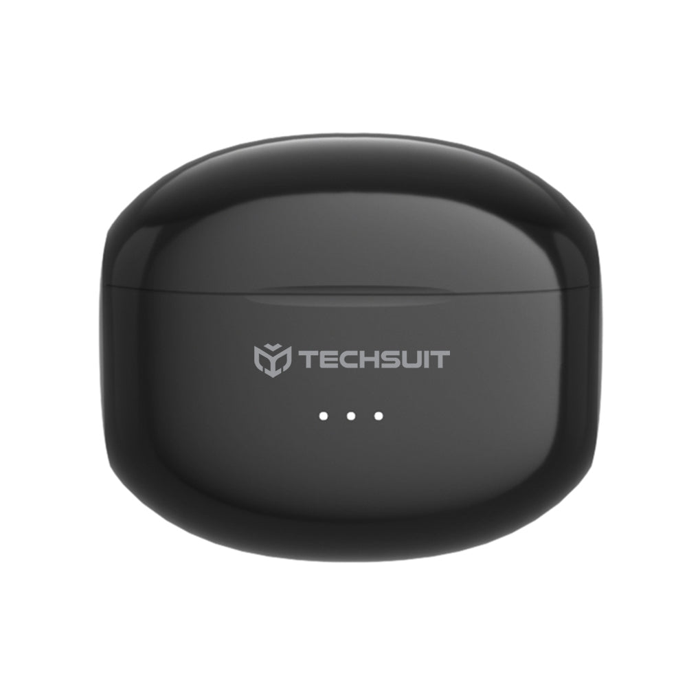 Handsfree Bluetooth Techsuit CW1 Audira Pro, TWS, ANC, Preto